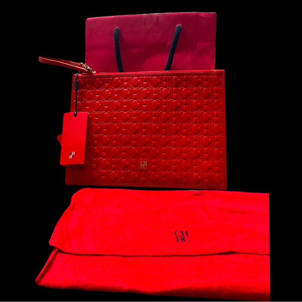 Carolina Herrera Red Pouch